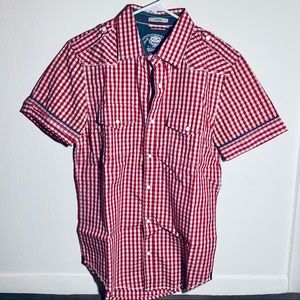 express gingham shirt